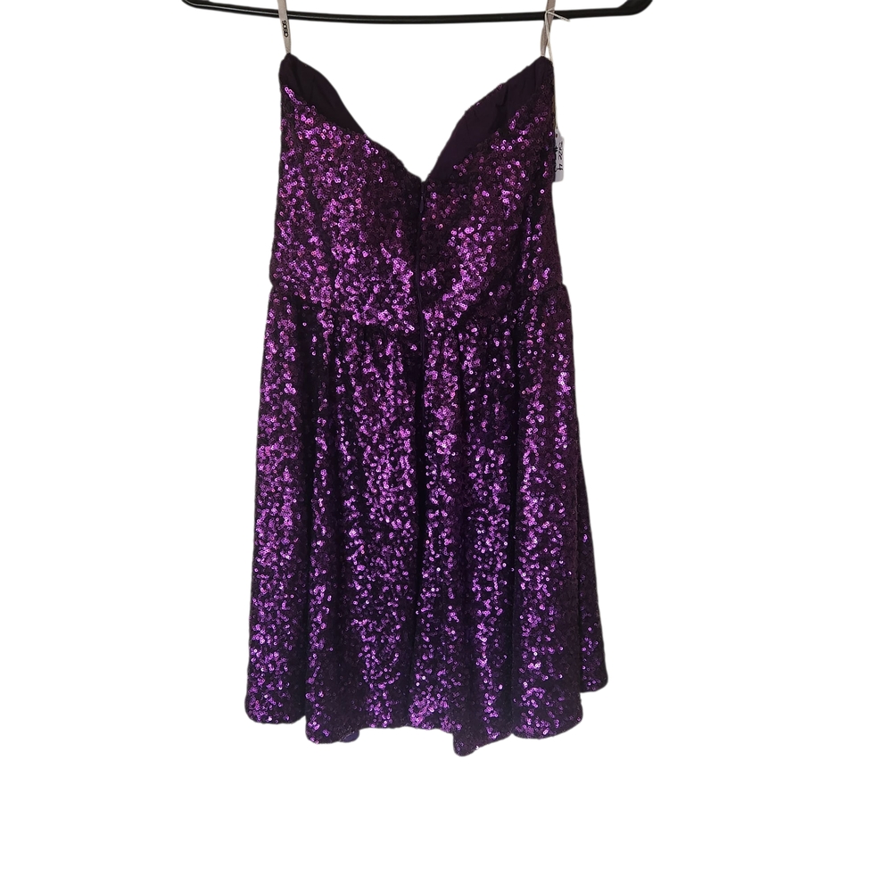 ASOS Purple Sequin Dress